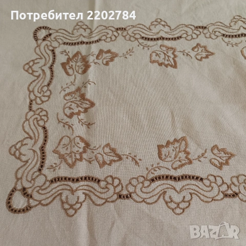 Покривки за маса,калъфка с бродерия,покривка, снимка 2 - Покривки за маси - 40454219