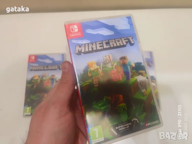 Minecraft - игра за Nintendo Switch, снимка 2 - Игри за Nintendo - 48360161