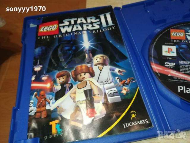 STAR WARS II LEGO PS2 GAME 1007241534, снимка 11 - Игри за PlayStation - 46537502