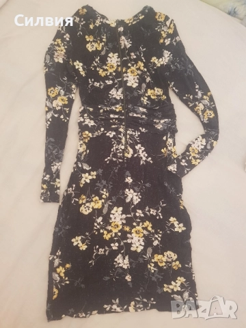 рокля на цветя, снимка 4 - Рокли - 51810129