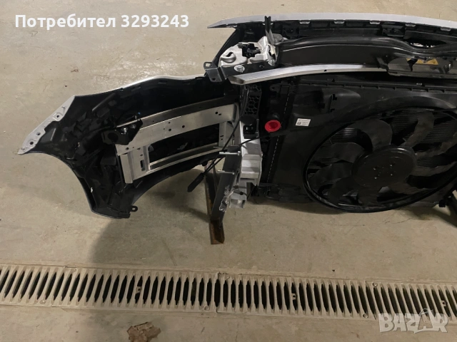 Напълно окомплектована предна броня и преден панел за MERCEDES E W214 AMG, снимка 5 - Части - 53802113