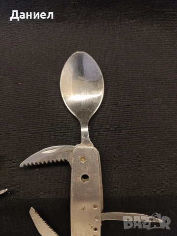 Комплект туристически прибори, снимка 2 - Антикварни и старинни предмети - 53309792