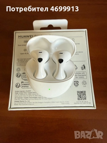 Huawei Freebuds 6 безжични слушалки, снимка 4 - Bluetooth слушалки - 52980093