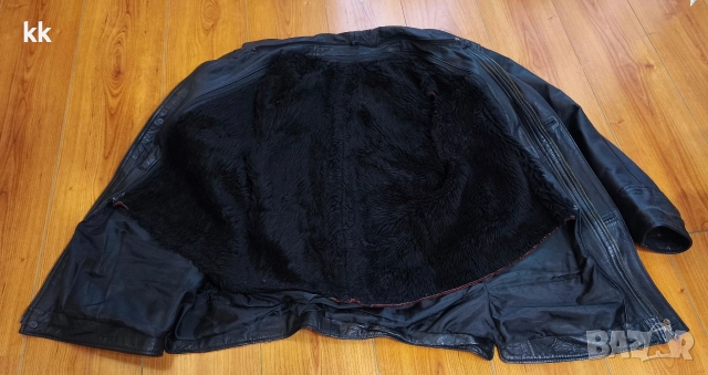 Кожено яке, снимка 5 - Якета - 52573997