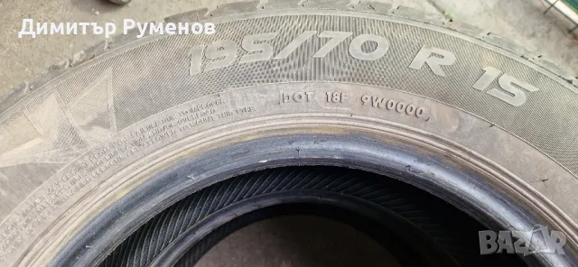 Гуми бус 195/70  R15 C, снимка 4 - Гуми и джанти - 49450721