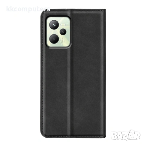 OPPO Realme C35 Retro-skin Magnetic Кожен Калъф и Протектор, снимка 4 - Калъфи, кейсове - 53022105