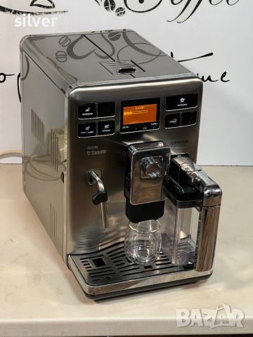 Кафемашина кафе автомат Saeco exprelia с гаранция, снимка 3 - Кафемашини - 46412933