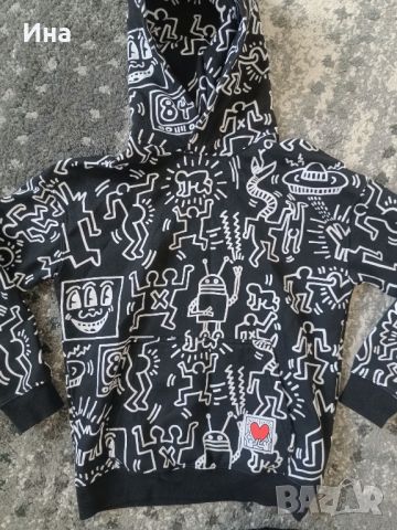 HM Keith Haring сет- суитчер и бермуди р-р 152 - 158 см.
, снимка 3 - Детски комплекти - 46216221