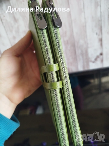 Кожено портмоне, снимка 6 - Портфейли, портмонета - 53869387