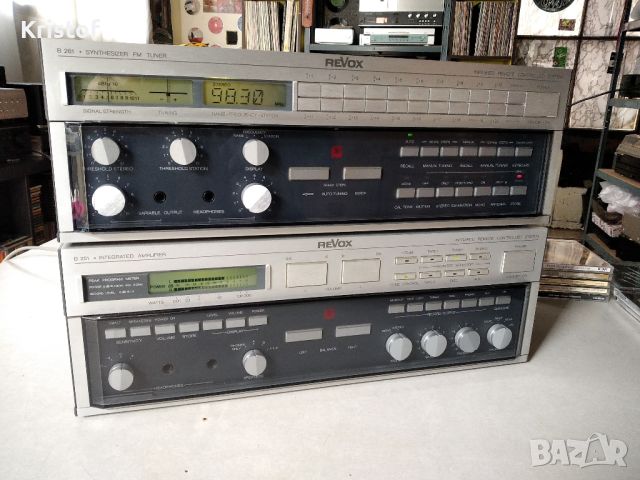 Усилвател и тунер REVOX B251/B261 В топ състояние!, снимка 3 - Ресийвъри, усилватели, смесителни пултове - 45370148