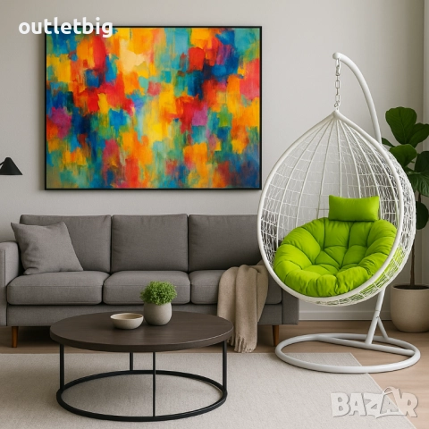 Градинска висяща люлка тип гнездо,яйце–Промоция!