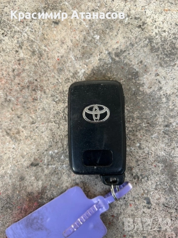 Ключ контактен за Тойота версо. 2009-2018г. Без ключово  палене , снимка 2 - Части - 54014815