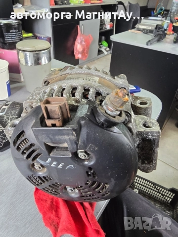 Динамо за Jeep Cherokee 2.8crd 04801338 / 1042106080 / Denton 46588, снимка 3 - Части - 52036950