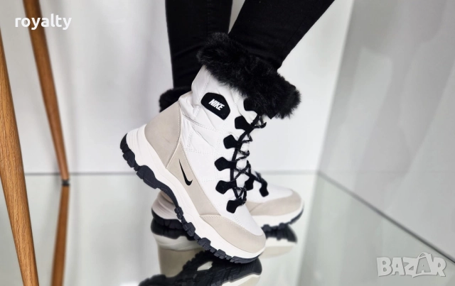 Nike Топли Спортни Дамски Апрески С Вата, снимка 7 - Дамски апрески - 52428989