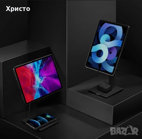 НОВО!!! PITAKA MagEZ Stand – магнитна стойка за таблет и безжично зарядно