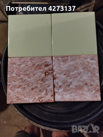 Фаянсови ретро плочки -нови, снимка 1