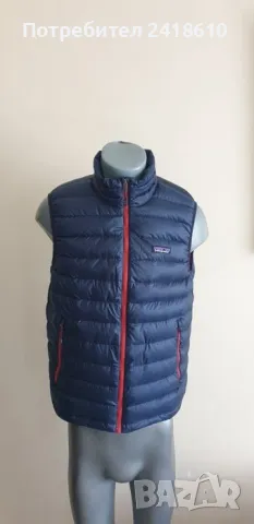 Patagonia Down Vest Mens Size M ОРИГИНАЛЕН МЪЖКИ Пухен Елек!, снимка 11 - Спортни дрехи, екипи - 47131300