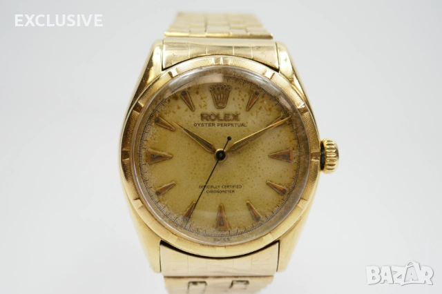 Rolex 18k gold, верижка - 9k gold