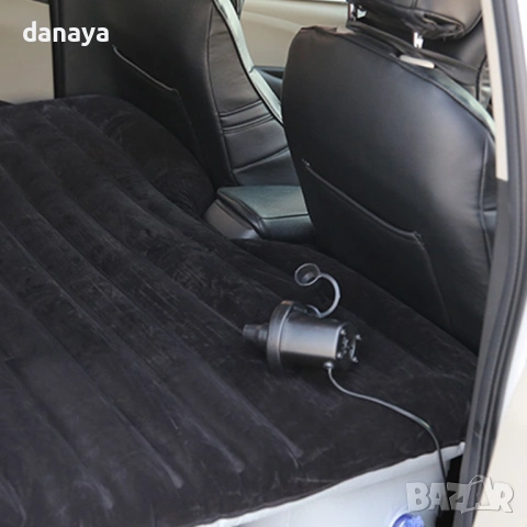 861 Електрическа помпа за надуване на дюшеци и матраци, помпа за запалка на кола, снимка 3 - Аксесоари и консумативи - 53692184