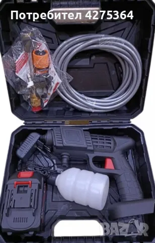   Акумулаторна водоструйка с 2 батерии 48V