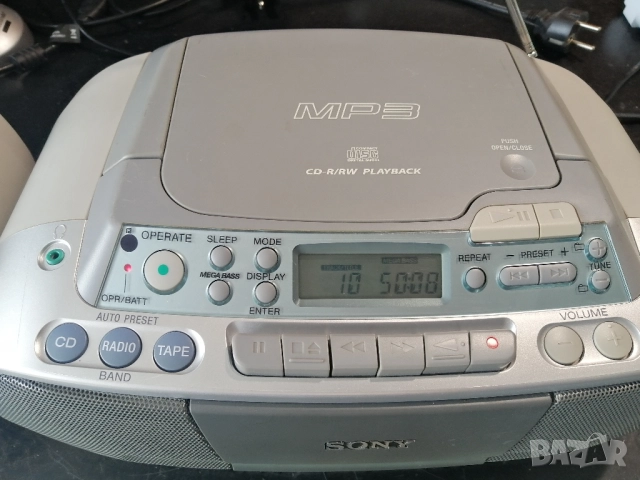 Музикална система SONY CFD-S03CP, снимка 7 - Аудиосистеми - 51577842