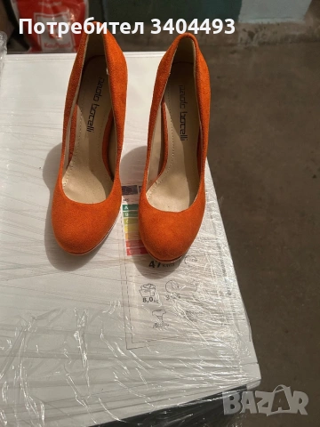 Обувки с висок ток, снимка 3 - Дамски елегантни обувки - 53358308