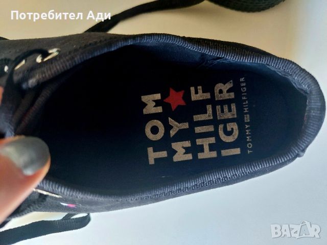 Tommy HilfigerГуменки Corporate Flatform Sneaker, снимка 5 - Кецове - 45159800