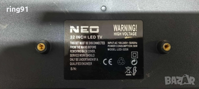 Main board - CV9203H-Q42 TV NEO LED-32D8, снимка 2 - Части и Платки - 51837251