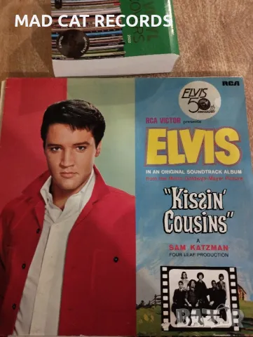 Elvis - Kissin' Cousins'1964 LP,Грамофонна Плоча, снимка 1 - Грамофонни плочи - 49263447