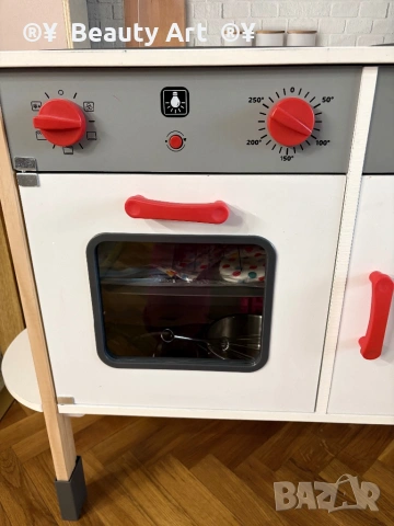 Детска дървена кухня Lidl + аксесоари подарък, снимка 5 - Образователни игри - 53849425