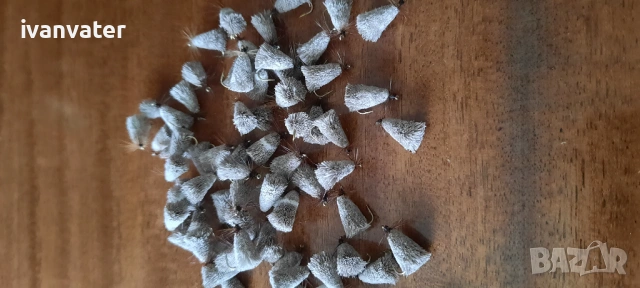 Мухи за пъстърва и кефал. , снимка 2 - Стръв и захранки - 53911771