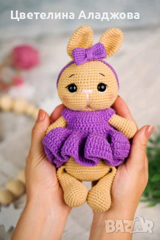 Плетени играчки на една кука , снимка 4 - Плюшени играчки - 54260974