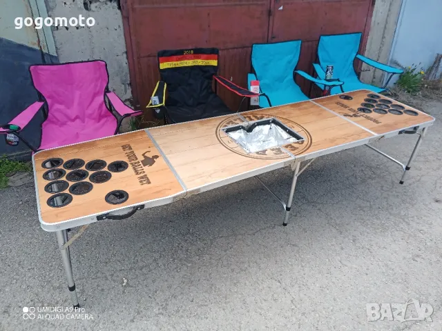 Маса УНИКАЛНА, сгъваема алуминиева маса за 🏕️, къмпинг, риболов 🎣,Limited Editions, снимка 14 - Къмпинг мебели - 50149390