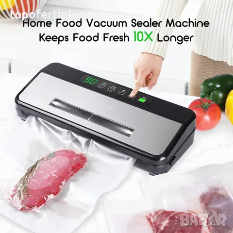 Вакуумираща машина INKBIRD Vacuum Sealer,Гаранция, снимка 2 - Други - 47194940