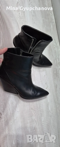 луксозни боти Зара холандски ток, снимка 3 - Дамски боти - 52612528
