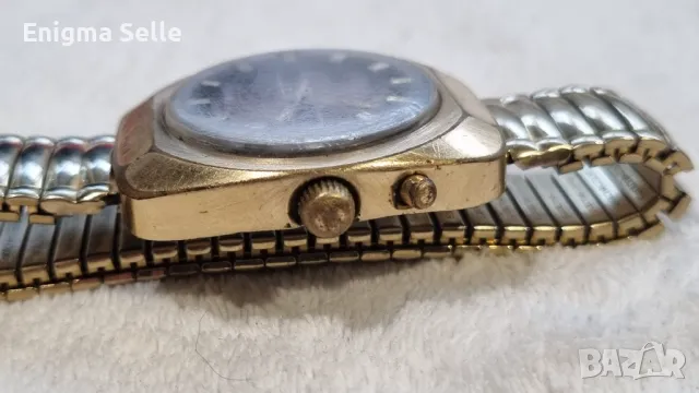 Съветски часовник SLAVA Automatic 27 jewels, снимка 3 - Мъжки - 49830590