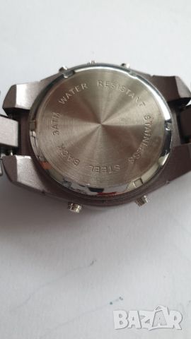 Кварцов мъжки часовник Ana-digit с две времена, снимка 8 - Мъжки - 45639594