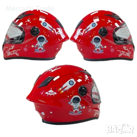Детска каска, Размер S и M, Син, Червен, Жълт и Розов, снимка 5 - Аксесоари и консумативи - 50572139