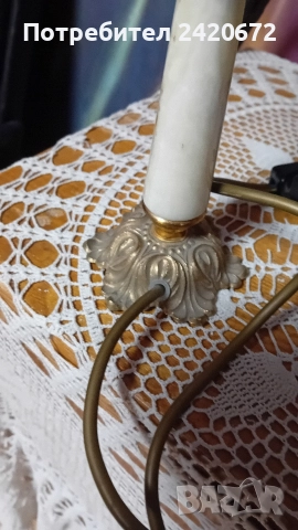 ретро  лампа  барок, снимка 7 - Настолни лампи - 52668136