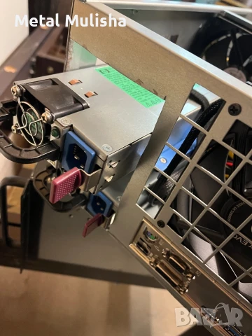 6U Компютърна кутия за копачка 4 видео карти, снимка 8 - Захранвания и кутии - 50884752