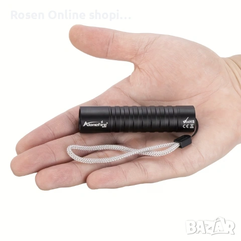 UV лед фенерче 365nm за проверяване на фалшиви банкноти