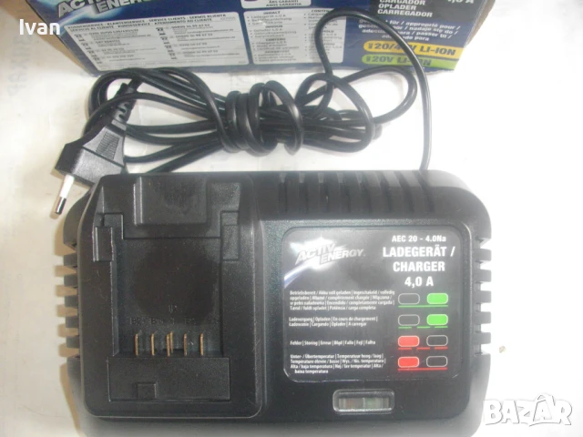 НОВО ЗАРЯДНО ЗА БАТЕРИИ FERREX 20V 40V , снимка 8 - Други инструменти - 50967137