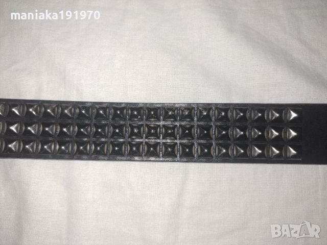 Burton Studded Belt мъжки кожен колан, снимка 3 - Колани - 46135309