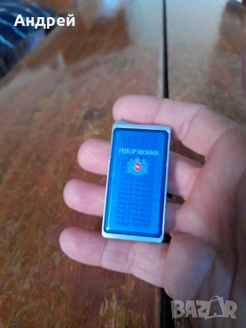 Стара запалка Philip Morris,Troeber, снимка 2 - Други ценни предмети - 53456833