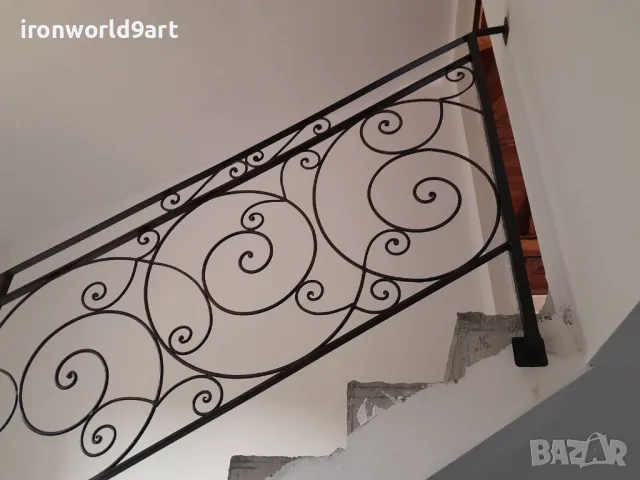 Парапети за стълбища и тераси от ковано желязо, снимка 17 - Други стоки за дома - 49708643