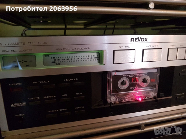 Revox B 215 mk 2 триглав дек от високият клас на Щудер., снимка 6 - Декове - 53220318