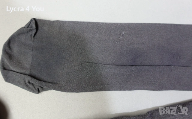 Wolford Satin Opaque M/L графитено сив лъскав чорапогащник, снимка 12 - Бельо - 53156243