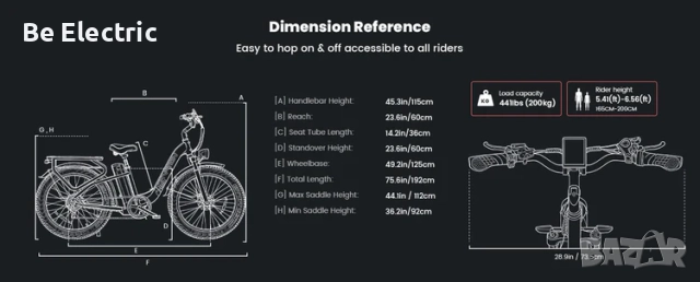 НОВО!!! Електрически Велосипед DrVetion CTR26 1000W 15-20AH Samsung, снимка 8 - Велосипеди - 52480503