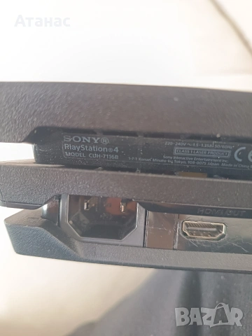 PS4 PRO 1TB CUH7116B +2джойстика, снимка 4 - PlayStation конзоли - 53753347