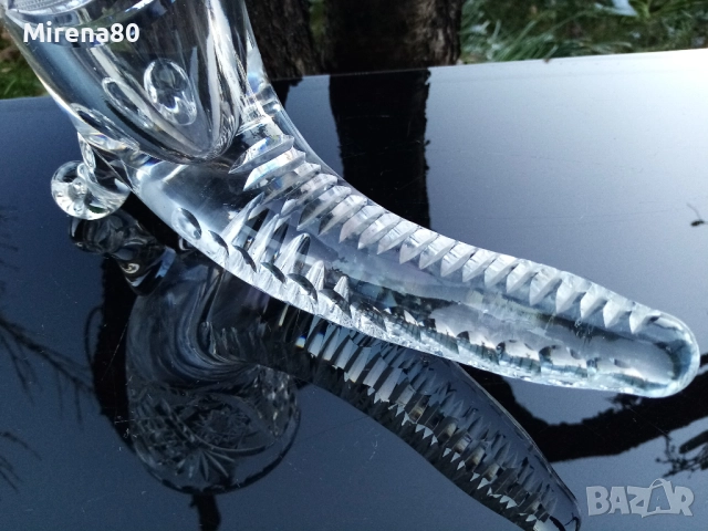 Кристален рог на изобилието, снимка 6 - Антикварни и старинни предмети - 52931184